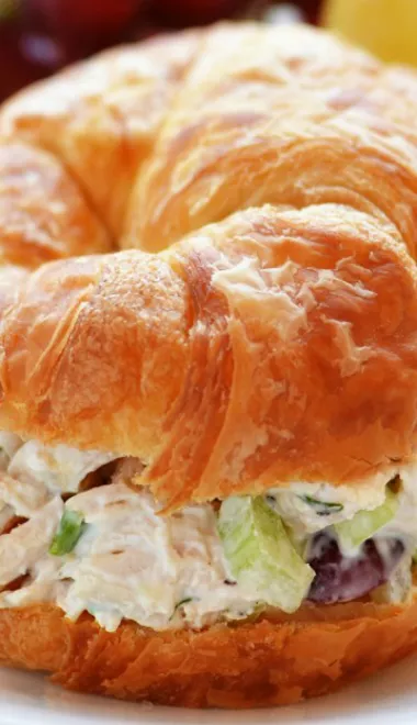 Chicken Salad Croissant Sandwiches