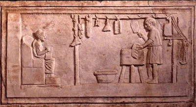 Escena de carnarium. Museo della Civiltà Romana, Roma).