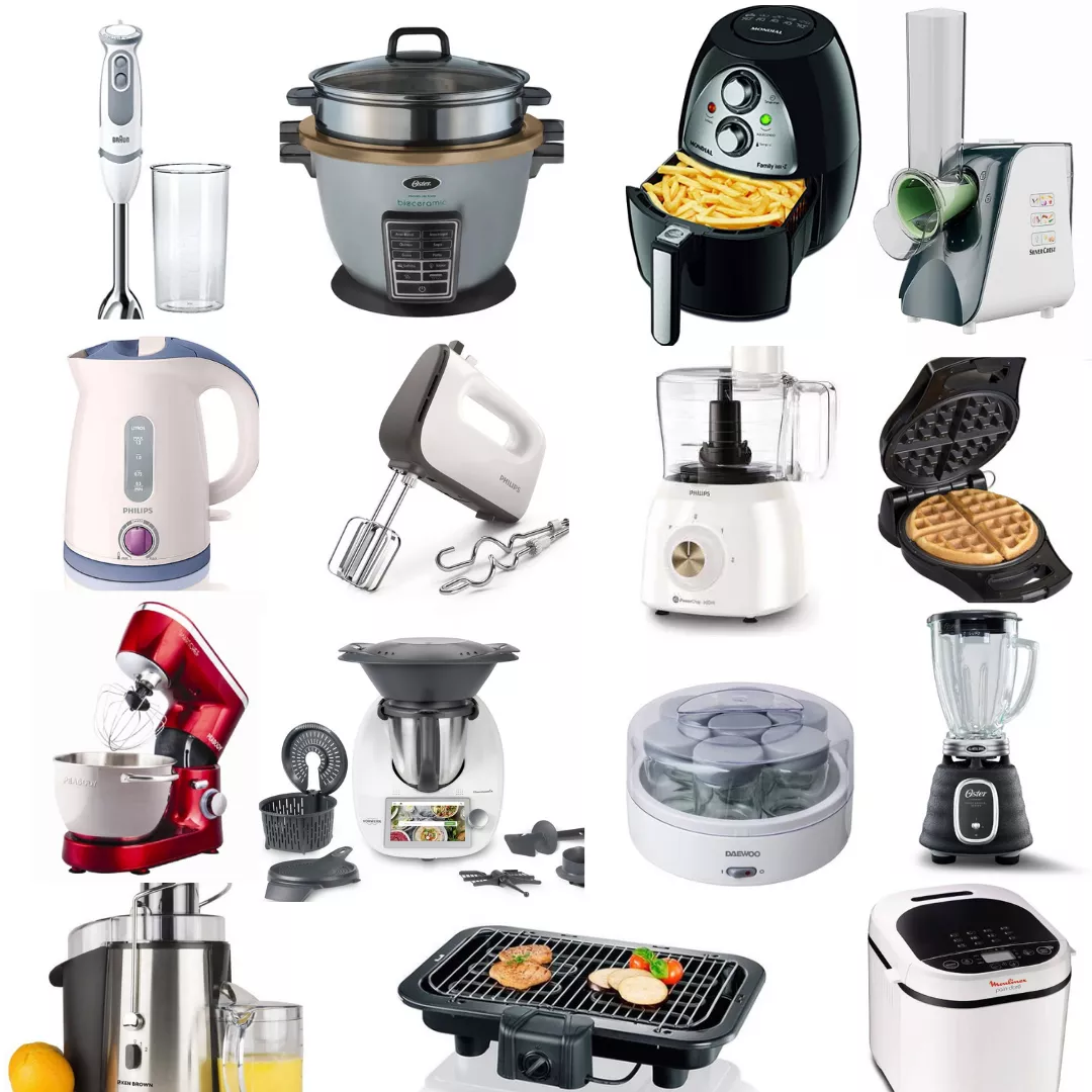 Top 10: Los diez pequeños electrodomésticos que nos hacen la vida más fácil  en la cocina y en las tareas del hogar